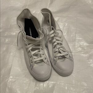 Converse Classic Custom Chuck Taylor White High-Top Sneakers